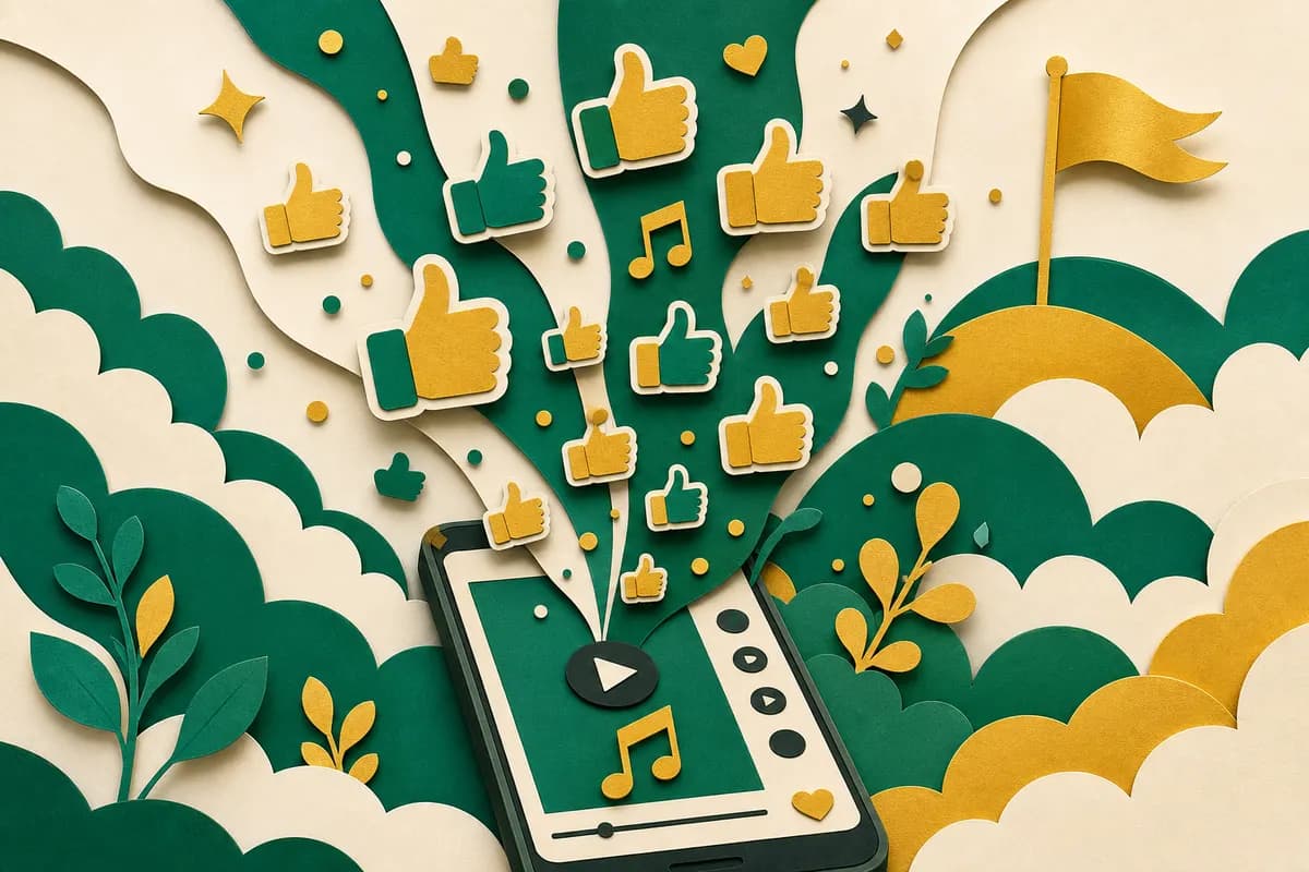 Ilustración: Likes para TikTok