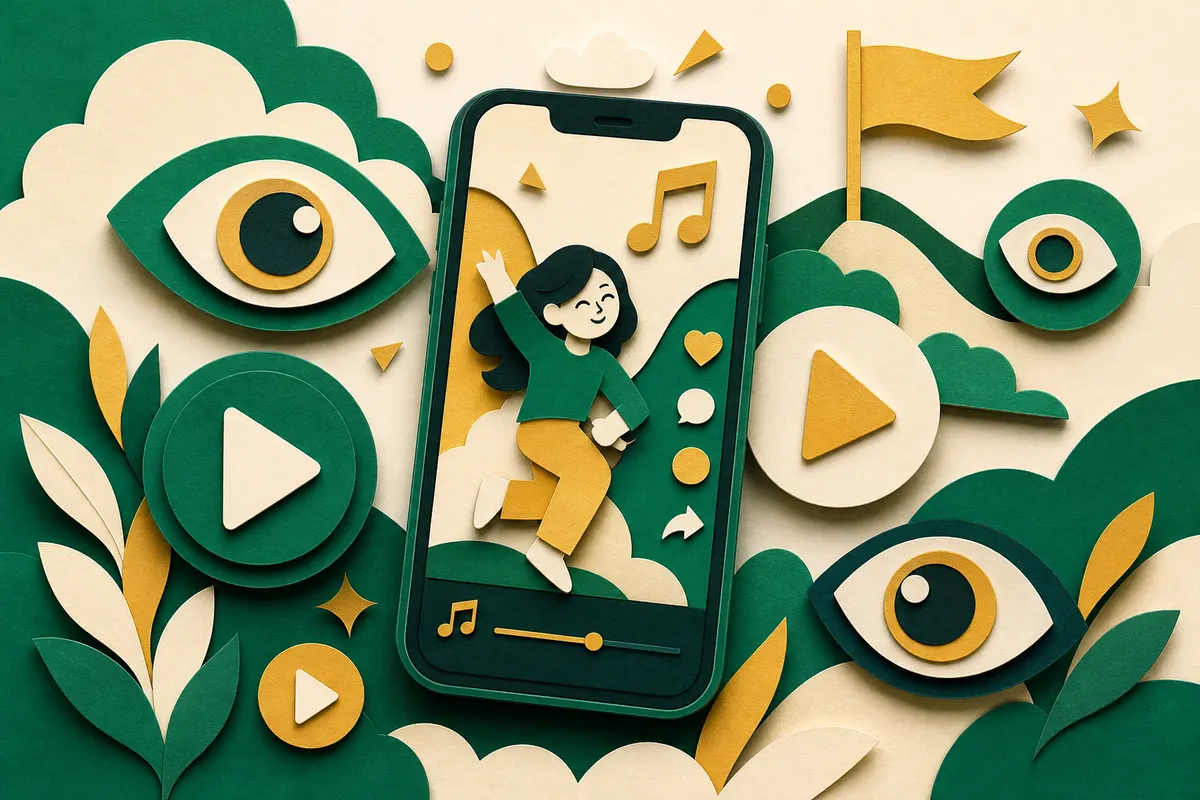 Ilustración: Vistas para TikTok